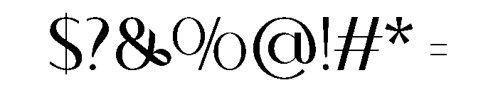 EROWSY Font OTHER CHARS