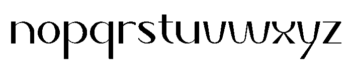EROWSY Font LOWERCASE