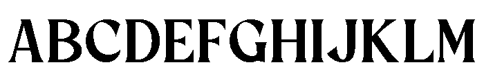 Eregine Regular Font UPPERCASE