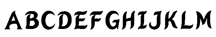 Eren Regular Font UPPERCASE