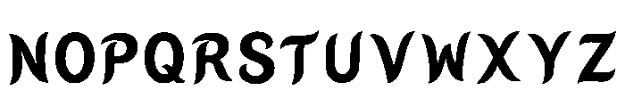 Eren Regular Font LOWERCASE