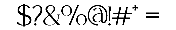 Erendela Regular Font OTHER CHARS