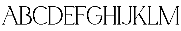 Erendela Regular Font UPPERCASE