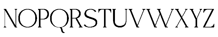 Erendela Regular Font UPPERCASE