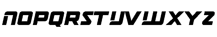 Ergoz Font UPPERCASE