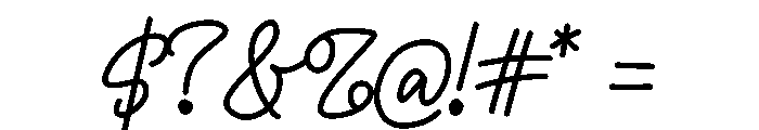 Eric Fosia Font OTHER CHARS
