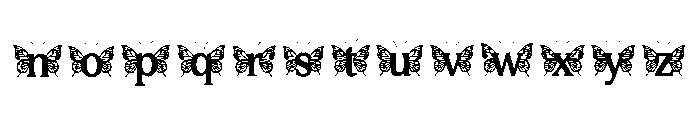 Erin Regular Font LOWERCASE