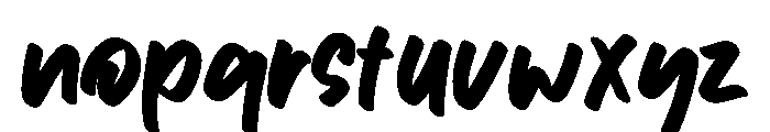 Erion Font LOWERCASE