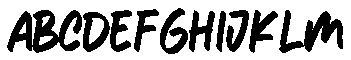 Erizon Font UPPERCASE