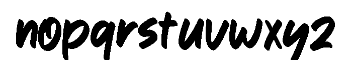 Erizon Font LOWERCASE