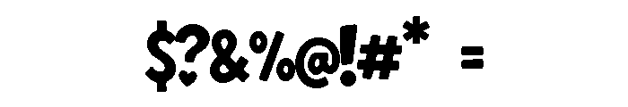 Erkesion Regular Font OTHER CHARS