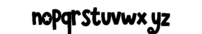 Erkesion Regular Font LOWERCASE