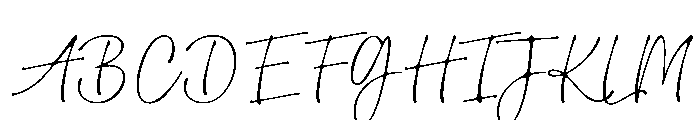 Erlintina-Regular Font UPPERCASE