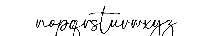 Erlintina-Regular Font LOWERCASE