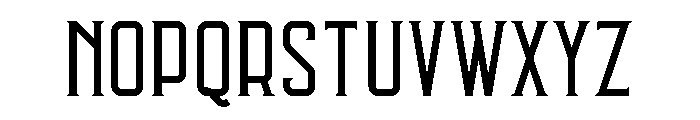 Errorist Display Font LOWERCASE