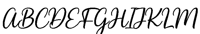 Ersinta Font UPPERCASE
