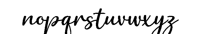 Ersinta Font LOWERCASE