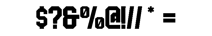 Erspot Font OTHER CHARS