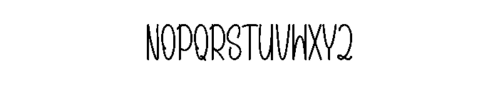 Erudite Font LOWERCASE