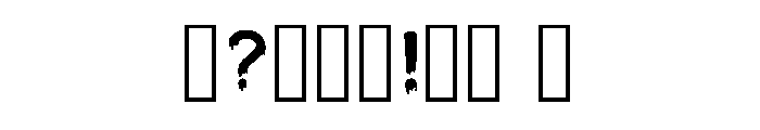 Erylboi_halloween Regular Font OTHER CHARS