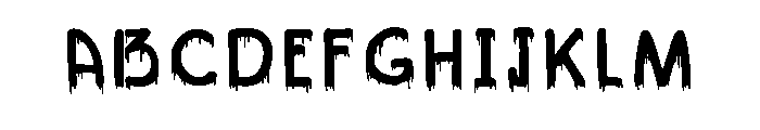 Erylboi_halloween Regular Font UPPERCASE
