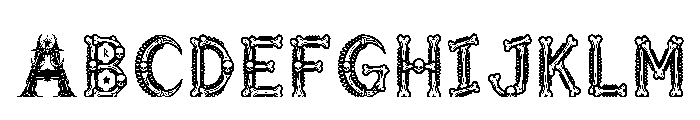 Erylor Regular Font UPPERCASE