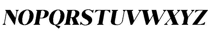 Eryndor Black Italic Font UPPERCASE