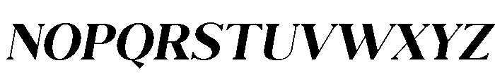 Eryndor Bold Italic Font UPPERCASE