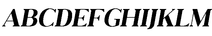 Eryndor Bold Slanted Font UPPERCASE
