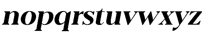 Eryndor Bold Slanted Font LOWERCASE