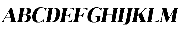 Eryndor Extra Bold Slanted Font UPPERCASE