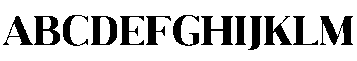 Eryndor Extra Bold Font UPPERCASE