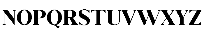 Eryndor Extra Bold Font UPPERCASE