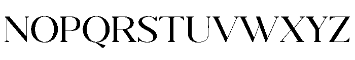 Eryndor Extra Light Font UPPERCASE