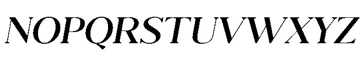 Eryndor Italic Font UPPERCASE