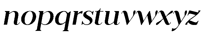 Eryndor Italic Font LOWERCASE