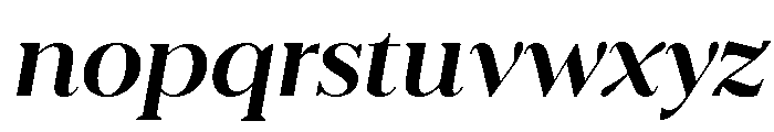 Eryndor Medium Italic Font LOWERCASE