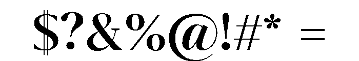 Eryndor Medium Font OTHER CHARS