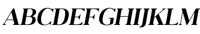 Eryndor Semi Bold Italic Font UPPERCASE