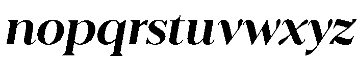 Eryndor Semi Bold Italic Font LOWERCASE