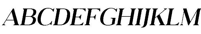 Eryndor Slanted Font UPPERCASE