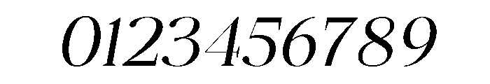 Eryndor Thin Slanted Font OTHER CHARS