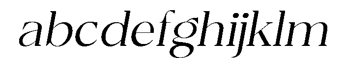Eryndor Thin Slanted FONT