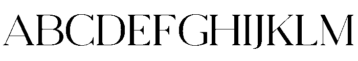 Eryndor Thin Font UPPERCASE
