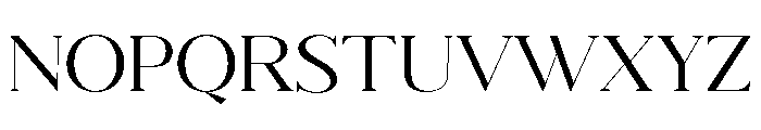 Eryndor Thin Font UPPERCASE
