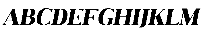 Eryndor Variable Black Italic Font UPPERCASE