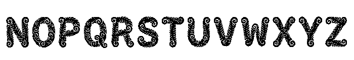 Eryngium Regular Font UPPERCASE