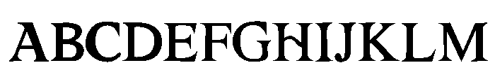 Eryoni Font UPPERCASE