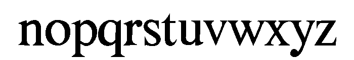 Eryoni Font LOWERCASE