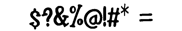 Erythrina Font OTHER CHARS